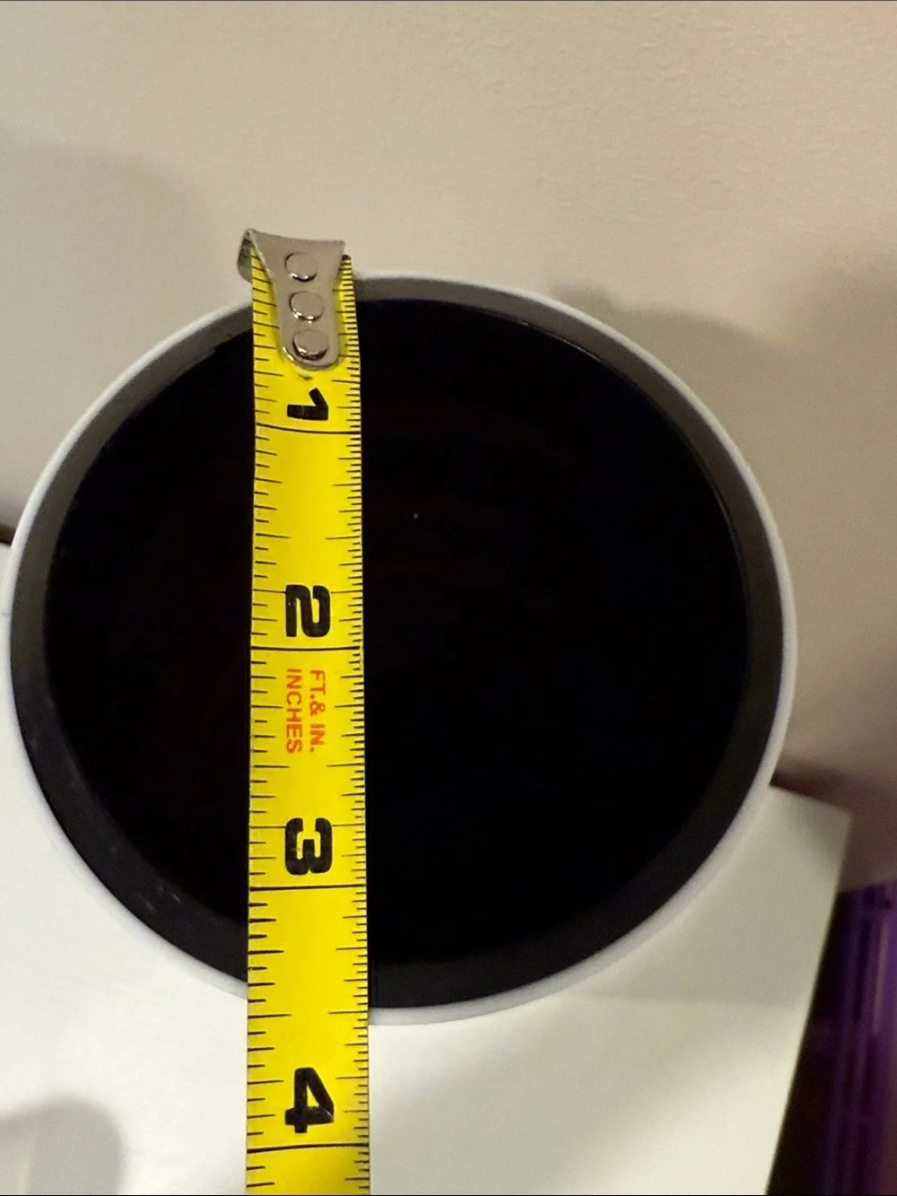 NWT Vintage Studio Nova Bangle Ceramic Vase with Black Stripe Accents 15.75